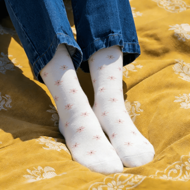 Clomii Everyday Bloom Knee-High Compression Socks