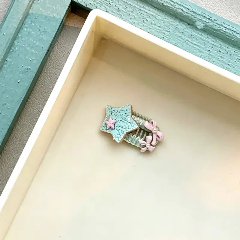 Garden Floral Dog Hair Clips