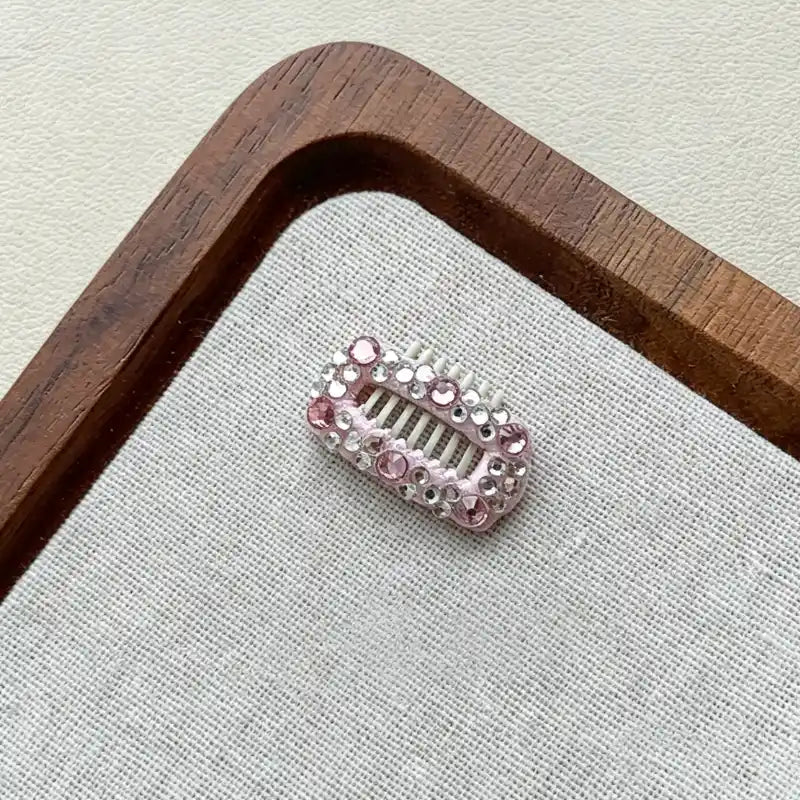 Mini Crystal Dog Hair Clips