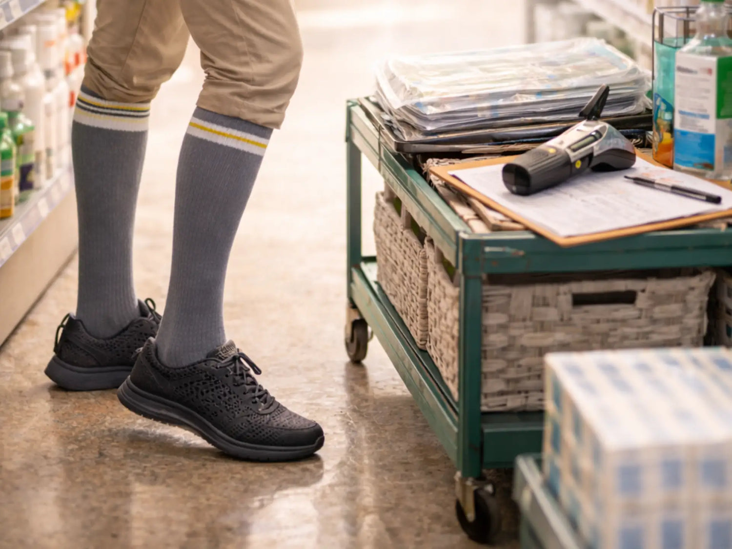 Do Retail Workers Need Compression Socks? After an 8-Hour Shift, You’ll Know