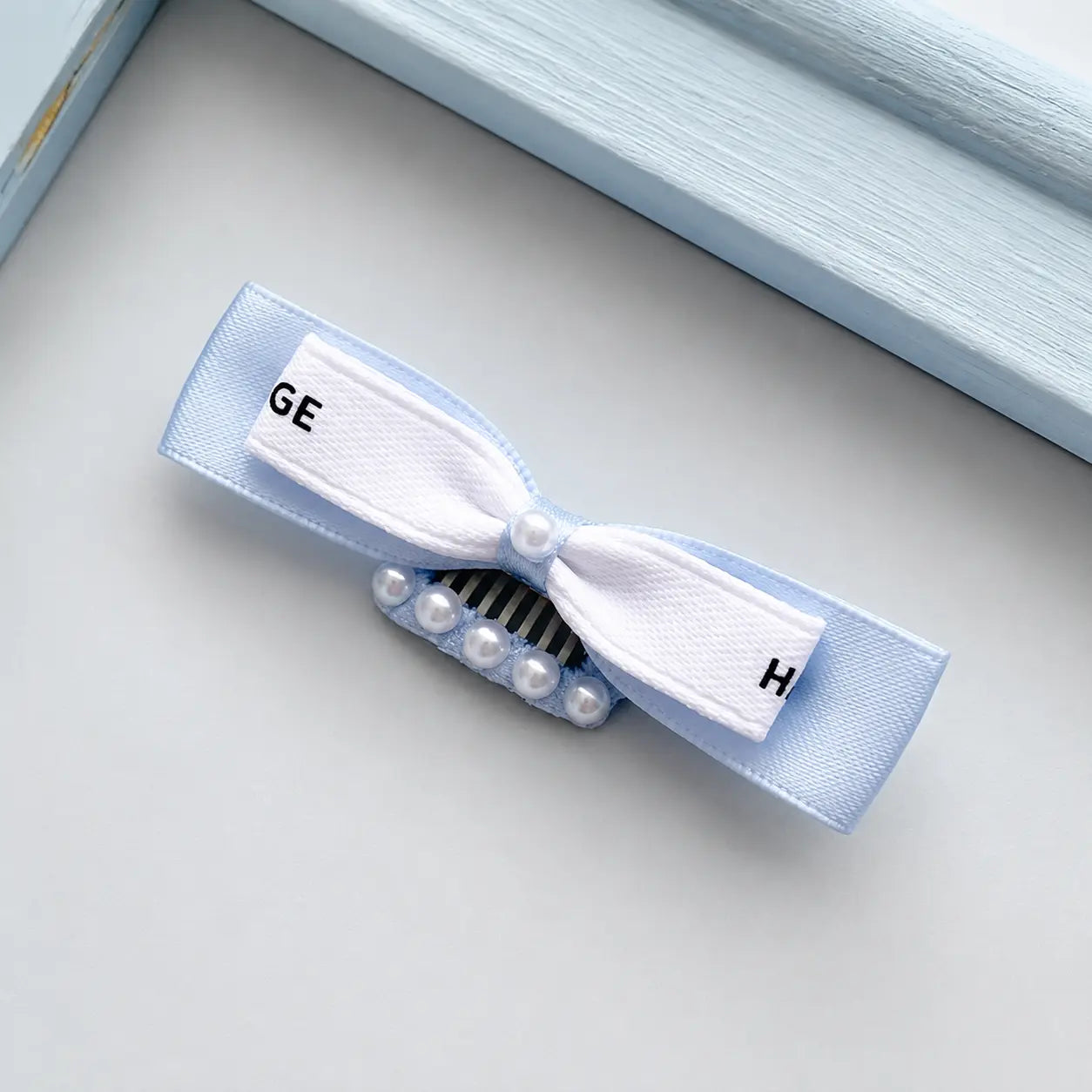 Blue Pearl Dog Hair Clips