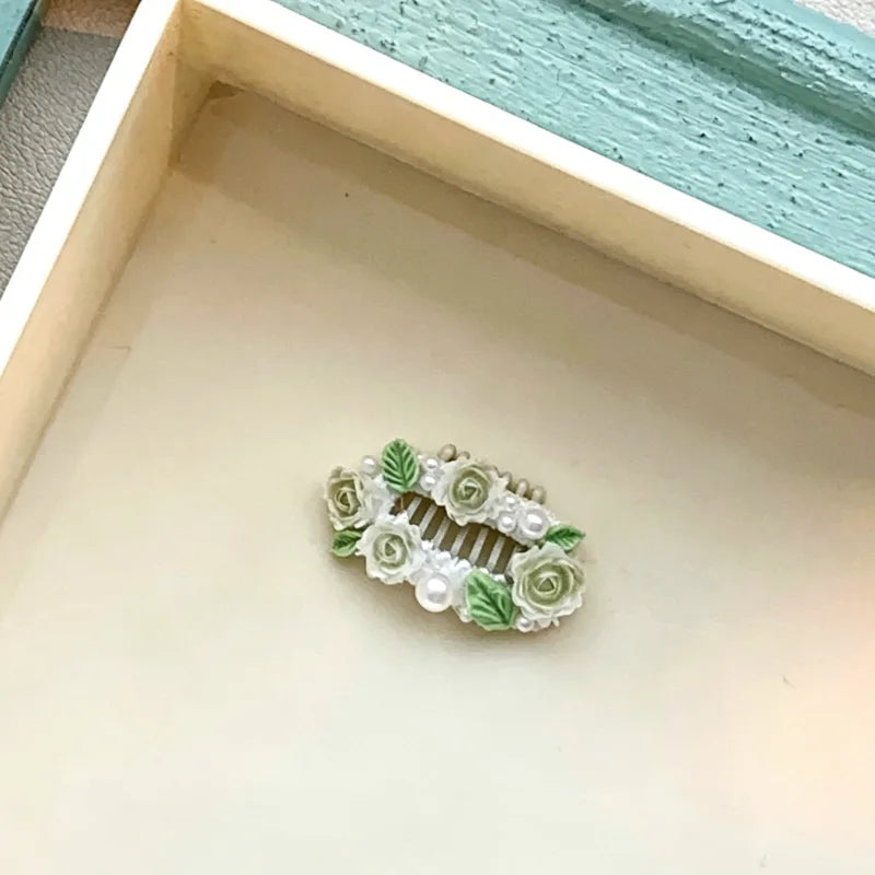 Garden Floral Dog Hair Clips