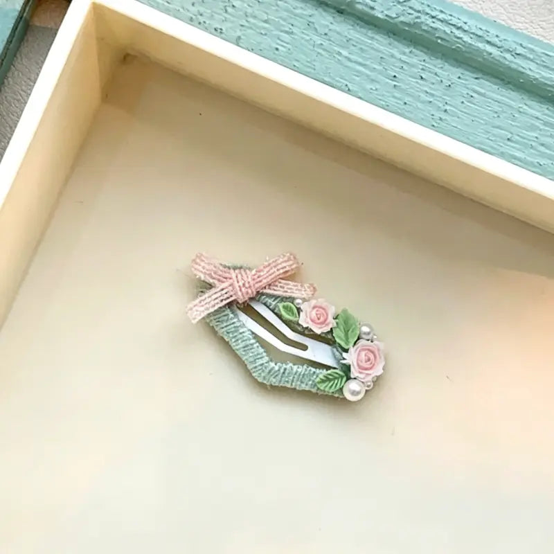 Garden Floral Dog Hair Clips